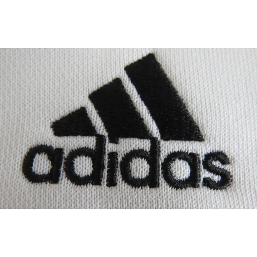 Adidas Blackwolf Run Golf 1/4 Zip Pullover Men XL White ClimaCool Jacket Logo